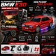 Радиоуправляемая машинка BMW E30 Mini Drift 1:43 4WD на пульте управления, RC дрифт автомобиль до 15 км/ч, LED, USB, комплект конусов - изображение 2