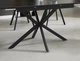 Стол GASTON CERAMIC 100(135)*100 черный - изображение 5