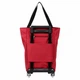 Сумка хозяйственная на колесах Shopping Bag 32 х 15 х 40 см (R32864) Красный - изображение 4
