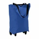 Сумка хозяйственная на колесах Shopping Bag 32 х 15 х 40 см (R32864) Синий - изображение 4