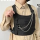 Нагрудная сумка 6020 TOYU BAG черная c цепочкой - изображение 7