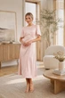 Нарядное платье ниже колен FashionYouWant XL розовый 43466480 - изображение 1