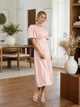 Нарядное платье ниже колен FashionYouWant XL розовый 43466480 - изображение 3