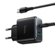 Адаптер сетевой HOCO C to C cable Upgrade charger set C158A |1USB/1Type-C, 45W/3A, PD/QC| 5195377 - зображення 5