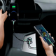 FM-трансмиттер Baseus Enjoy для автомобиля с Bluetooth 5.0 и зарядкой 2 устройств 17 Вт черный - изображение 4