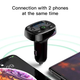 FM трансмиттер Baseus T Shaped S-09A Bluetooth MP3 плеер для автомобиля с зарядкой и Handsfree для музыки и связи - изображение 8