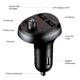 FM-трансмітер McDodo Bluetooth автомобільний зарядний пристрій із двома USB-портами для заряджання та передавання музики - зображення 10