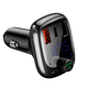 FM-трансмиттер Baseus S-13 Bluetooth MP3 плеер с зарядкой для автомобиля с двумя USB и поддержкой microSD до 32Гб - изображение 4