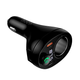 FM-трансмітер Hoco E88 Star Bluetooth для автомобіля зі швидким заряджанням 35W два USB Type-C чорний - зображення 8