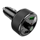 FM-трансмітер Hoco E82 Guerrero Bluetooth для автомобіля зі швидким заряджанням 30 Вт USB Type-C і USB Type-A - зображення 3