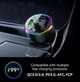 FM-трансмітер Hoco E82 Guerrero Bluetooth для автомобіля зі швидким заряджанням 30 Вт USB Type-C і USB Type-A - зображення 10