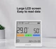 Термометр гігрометр годинник ATuMan THSE Temperature and Humidity Clock - изображение 2
