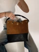 Элегантная женская кожаная и замшевая сумка Chanel (97046) - изображение 3