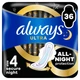 Гигиенические прокладки Always Ultra Secure Night (Размер 4) 36 шт. (8700216450379) - зображення 1