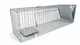 Живоловка 103x28x31 см для куницы ласки крыс кошек оцинкованная сталь T12547 - изображение 9