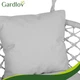 Подушки для садовых качелей GARDLOV Гнездо аиста 2-местные комплект 3 шт серые мягкие 27381 - изображение 3