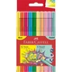 Фломастеры Faber-Castell Grip felt-tip pen neon+pastel, трехгранные пастельные+неоновые, 10 цветов - изображение 1