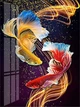 Алмазна мозаїка ColorArt 30х40 Кольорові рибки ST478 - изображение 1