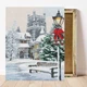 Алмазная мозаика на подрамнике ColorArt 40х50 Рождественская сказка SPP084 + Подарок лак для покрытия, полная выкладка, квадратные алмазики, набор для творчества и рукоделия - изображение 4