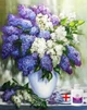 Набір алмазної мозаїки на підрамнику ColorArt Букет бузку 40x50 SPP075 + Подарунок лак для покриття - изображение 1