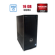Игровой ПК Dell Inspirion 3668 Tower / Intel Core i3-7100 (2 (4) ядра по 3.9 GHz) / 16 GB DDR4 / 256 GB SSD / AMD FirePro W4100, 2 GB GDDR5, 128-bit / Wi-Fi+Bluetooth / DVD / Win 10 Home Lic б/у - изображение 1