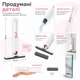 Швабра с самоотжимом для легкой уборки Mini Mop Удобная швабра Белый Швабра с отжимом - изображение 14