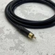 Профессиональный межблочный кабель RCA-RCA AudioCOMFIC 0.5 метра (черная резинка) - изображение 2