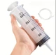 Пластиковий шприц великої ємності 200ML, зі шлангом 1м - изображение 4