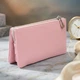 Вместительный клатч на два отделения женский ST Leather 19250 розовый - изображение 4