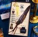 Набір для каліграфії Гаррі Поттер Harry Potter (Перова ручка, чорнило, закладка) — Пуффендуй - зображення 5