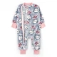 Теплий комбінезон для дівчинки з принтом Bubble Bunny Dexter`s 92 Рожевий (d1204-72-92-sm) - изображение 2