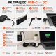 Кабель USB-C DC Power Delivery 100W адаптер для ноутбуків 1.8 м з набором 10 перехідників універсальний (48100PD77) - зображення 5