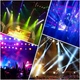 Світлодіодний прожектор RGB 12LEDх1W 240 V для сценічного освітлення чорний - зображення 5