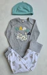 Детский костюм-тройка Disney Baby 86-92 см серый с белым 506571 - изображение 2