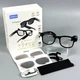 Смарт-окуляри Smart AI Glasses AIMB-G1 з фото та відеозйомкою Full HD камера 270 mAh 32Gb вбудована пам'ять - зображення 2
