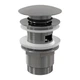 Донный клапан с переливом AlcaPlast A390, 1 1/4", хром - изображение 1