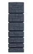 Резервуар для дождевой воды Prosperplast Tower Stone 350 л УФ-стабилизированный пластик антрацитовый 575х384х1800 мм - изображение 3