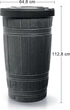 Резервуар для дождевой воды 265 л УФ-стабилизированный HDPE черный 648х1128 мм - изображение 4