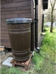 Резервуар для дождевой воды Prosperplast Woodcan 265 л УФ-стабилизированный HDPE коричневый 112х65 см - изображение 8