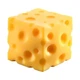 Сквіш антистрес Сир з ароматом Cheese куб 6см - зображення 3