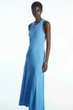 Сукня жіноча COS cotton-jersey sleeveless maxi dress 1207733001 XS Блакитний - изображение 2