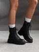 Демисезонные ботинки на шнуровке Женские Meideli Черный 40 (25,5 см) Код: M1680 black - изображение 2