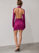 Костюм: боді + спідниця Жіночий Missy Empire Фіолетовий EU (38), UK (10), M Код: ME7432-8 purple - зображення 3