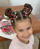 Набор базовых резинок берюзовые красные розовые 3 см 100 шт - изображение 2