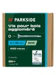 Шурупы по дереву (ДСП) Parkside 4,0 x 40 мм (400 шт) с фрезеровальными ребрами и битой T20 - изображение 1