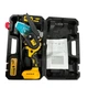 Акумуляторна мініпила DEWALT DCM16 1/4", 200 мм шина, 12 м/сек швидкість ланцюга, 48V/6AH 2 шт. - зображення 3