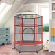 Детский батут Costway, красный - изображение 3