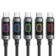 Кабель ACEFAST USB-A to USB-C fantasy color series braided Charging data cable C21-04 |1.2m, 3A| 5209321 - изображение 7