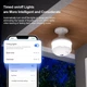 Умная поворотная Wi-Fi IP камера-лампочка V380 Max D-8M Pro с видеонаблюдением Ultra HD, панорамным обзором 360°, ночным видением, датчиком движения, двусторонней связью, сигнализацией, записью на microSD и цоколем E27 - изображение 6