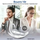 Беспроводная bluetooth гарнитура New Bee LC-B45 с шумопоглощением White - изображение 5